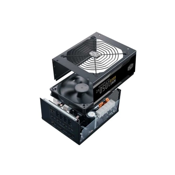 Cooler Master MWE Gold 1050 V2 ATX 3.1 1050 Watt 80 Plus Gold Certified Power Supply with 12V PCIe VGA Power Connector