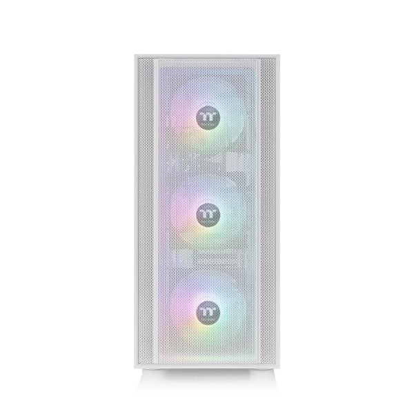 Thermaltake H570 TG ARGB White Mid Tower Cabinet with Tempered Glass Side Panel (White)