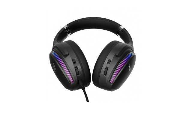 ASUS ROG FUSION II 500 RGB GAMING HEADSET WITH VIRTUAL 7.1 SURROUND AND AI NOISE CANCELING MICROPHONE