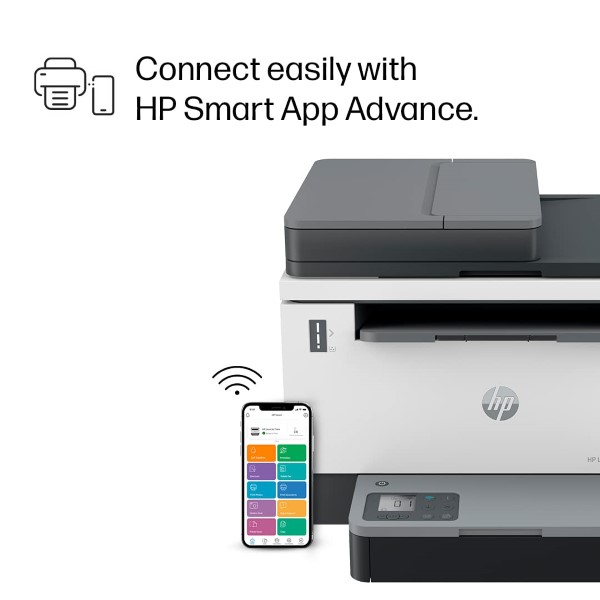 HP LaserJet Tank 2606sdw Duplex Multi-Function Smart Printer with WiFi