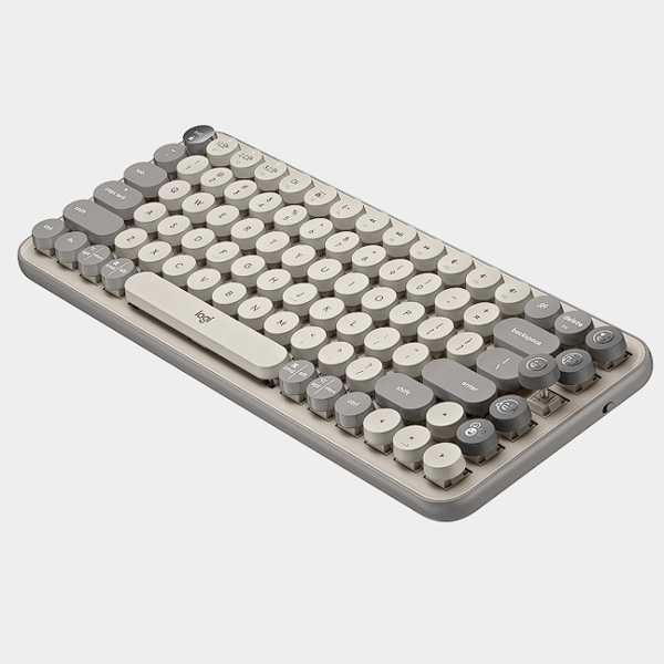 Logitech POP Keys Wireless Mechanical Keyboard (Mist)
