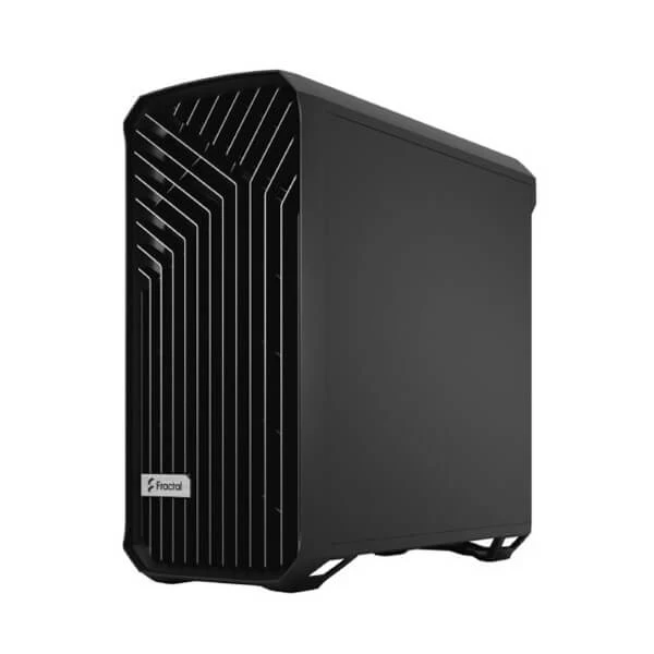 Fractal Design Torrent Black Solid Mid-Tower ATX Cabinet with Front Mesh & Side Glass Panel