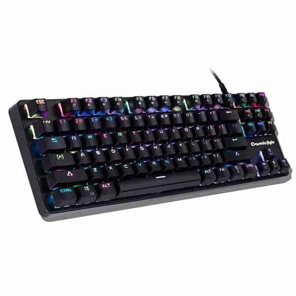 Cosmic Byte CB-GK-16 Firefly RGB Ten-Keyless Keyboard with Outemu Blue Switch