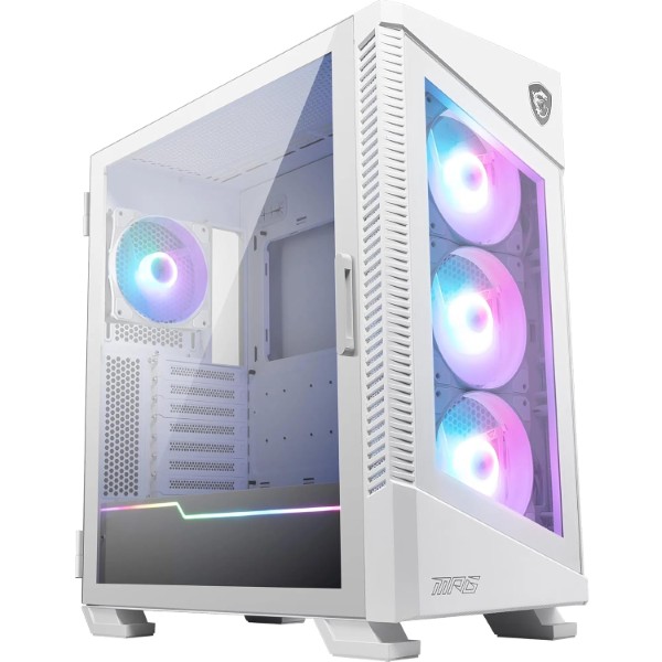 MSI MPG Velox 100R White ATX Mid-Tower RGB Cabinet