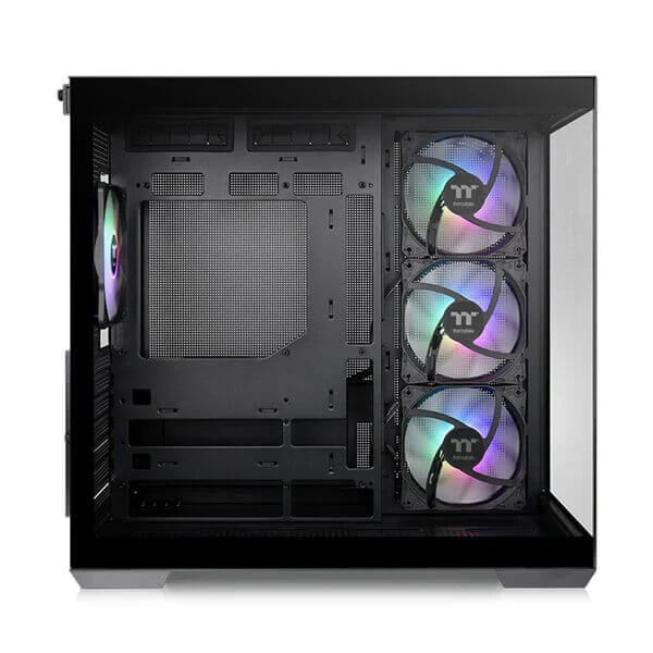 Thermaltake View 380 TG ARGB Mid-Tower ATX gaming Cabinet with Tempered Glass panels (Black)