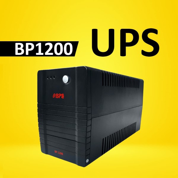 BPE BP1200 VA Line Interactive UPS With Built-In AVR and Surge Suppressor