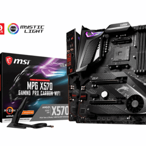 MSI MPG X570 GAMING PRO CARBON WIFI MOTHERBOARD