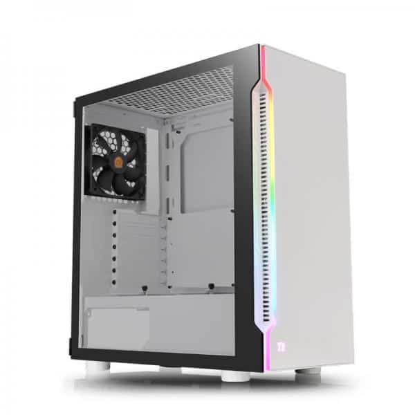 THERMALTAKE H200 TG SNOW RGB (WHITE) MID TOWER CABINET | Clarion Computers