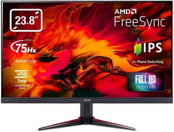 cable is more than capsule ACER NITRO VG240YB 24 INCH 75 HZ FULL 1 MS FULL HD IPS MONITOR | Clarion  Computers