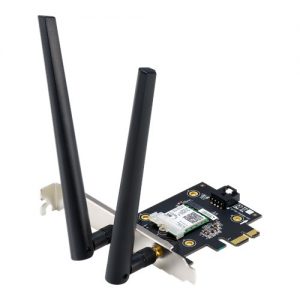 ASUS PCE-AX3000 DUAL BAND PCI-E WiFi 6(802.11ax), BLUETOOTH 5.0 ADAPTER