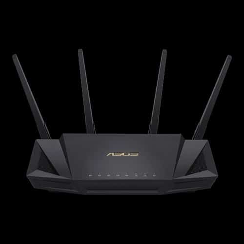 ASUS RT-AX3000 Dual Band WiFi 6 Extendable Router, Subscription-Free  Network Security & RT-AX1800S Dual Band WiFi 6 Extendable Router