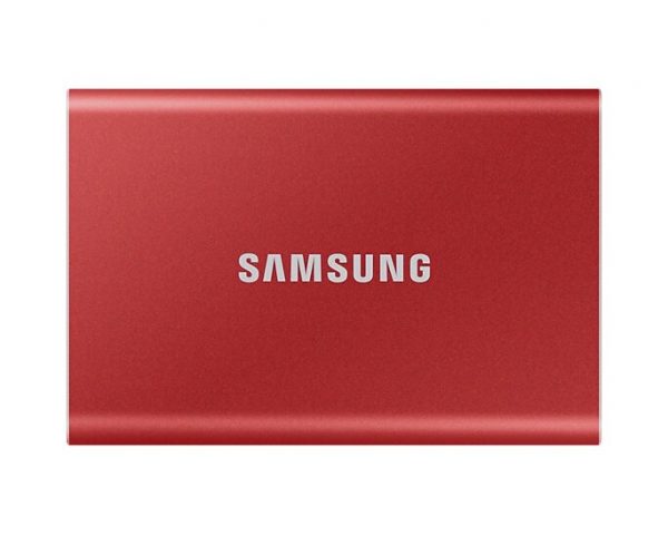 SAMSUNG T7 1TB EXTERNAL SSD (RED)