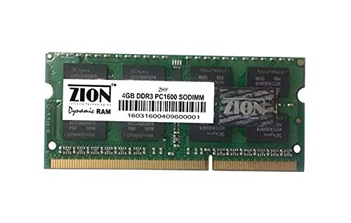 ZION 4GB DDR3 1600 MHZ LAPTOP RAM