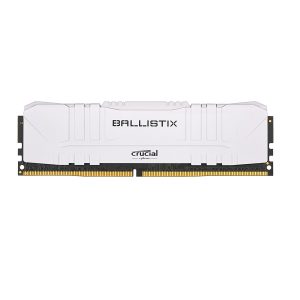 CRUCIAL BALLISTIX 8GB 3000 MHZ DESKTOP RAM (WHITE)