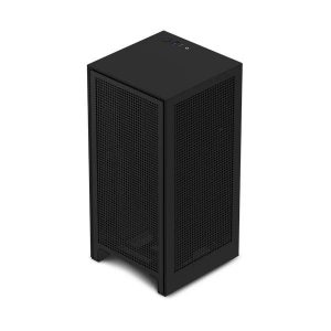NZXT H1 CABINET WITH PSU, AIO AND RISER CARD (MATTE BLACK)