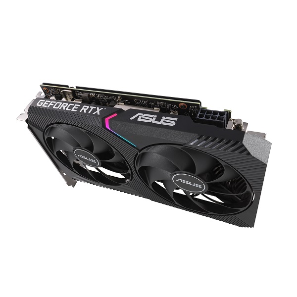 Asus Dual Geforce RTX 3060 V2 OC 12gb GDDR6 LHR Graphics Card Clarion  Computers