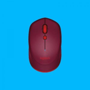 LOGITECH M337 RED WIRELESS MOUSE