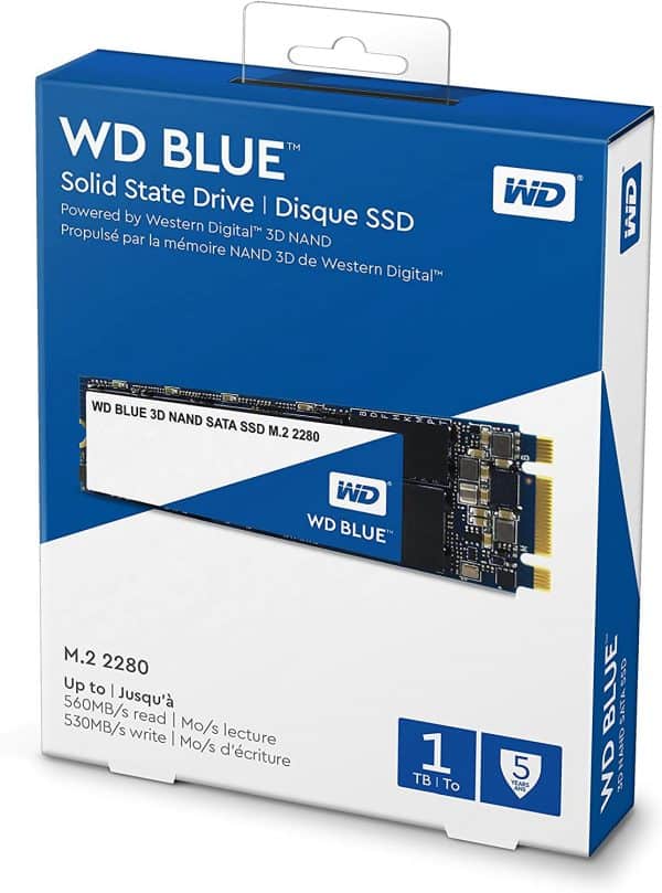 WESTERN DIGITAL 1TB WD BLUE 3D NAND INTERNAL SSD