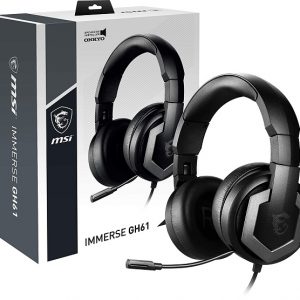 MSI IMMERSE GH61 HI-RES VIRTUAL 7.1 SURROUND SOUND GAMING HEADPHONE
