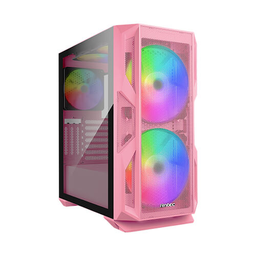 ANTEC NX800 MID TOWER PINK GAMING CABINET