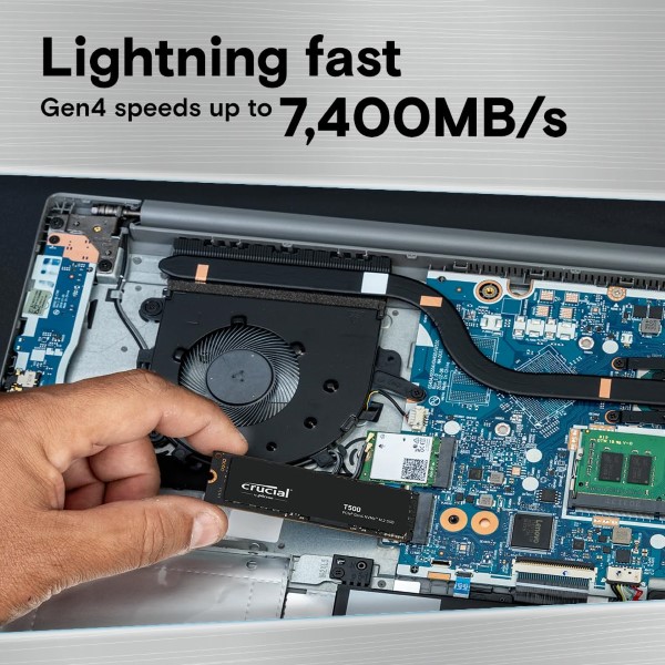 Crucial T500 1Tb Gen4 NVMe M.2 SSD at Best Price
