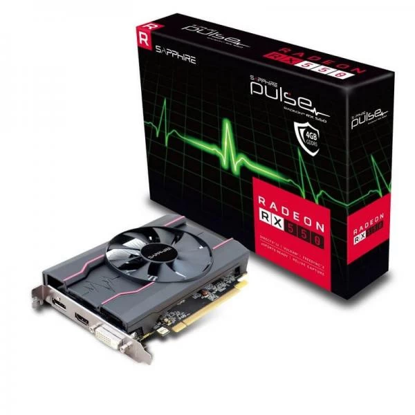 Sapphire Pulse Radeon RX550 4Gb OC Graphics Card