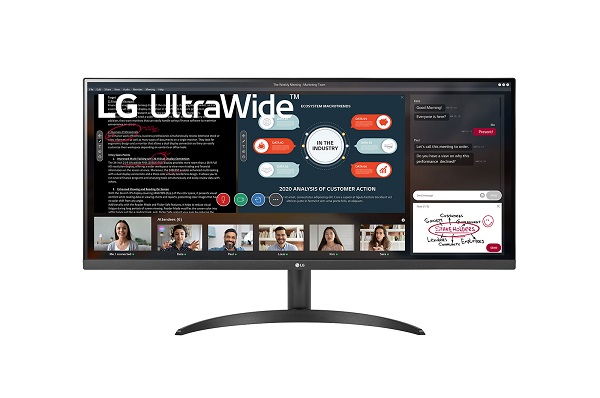 LG 34WP500-B 34-Inch FHD Ultrawide IPS 75Hz Monitor with AMD FreeSync