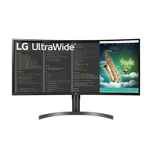 LG 35WN75C-B 35-Inch Ultrawide QHD 100Hz VA Panel Monitor with AMD FreeSync and USB Type-C