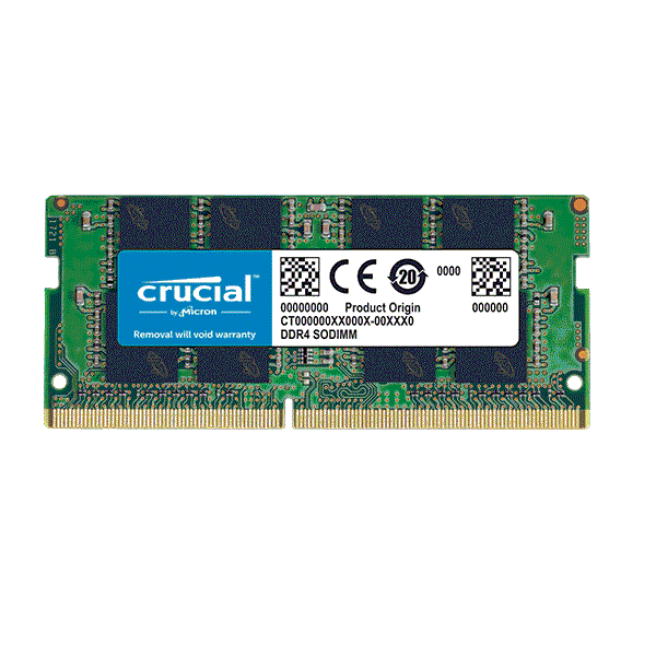 Crucial 16GB 3200MHz DDR4 SODIMM Laptop RAM (CT16G4SFRA32A)