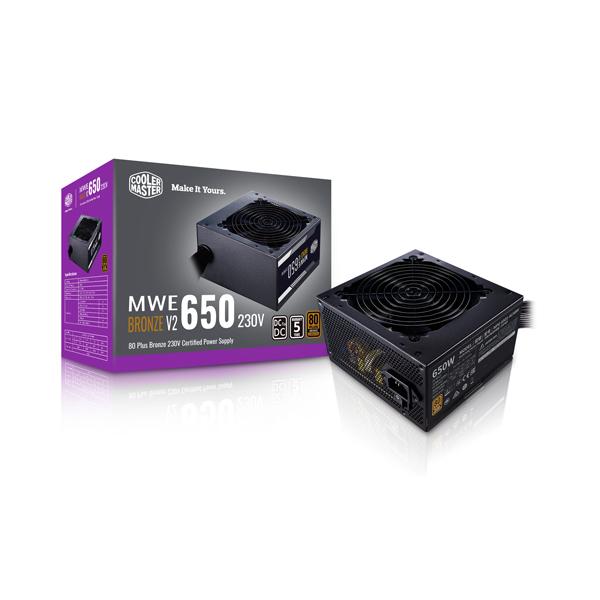 Cooler Master MWE 650 V2 80 Plus Bronze Power Supply