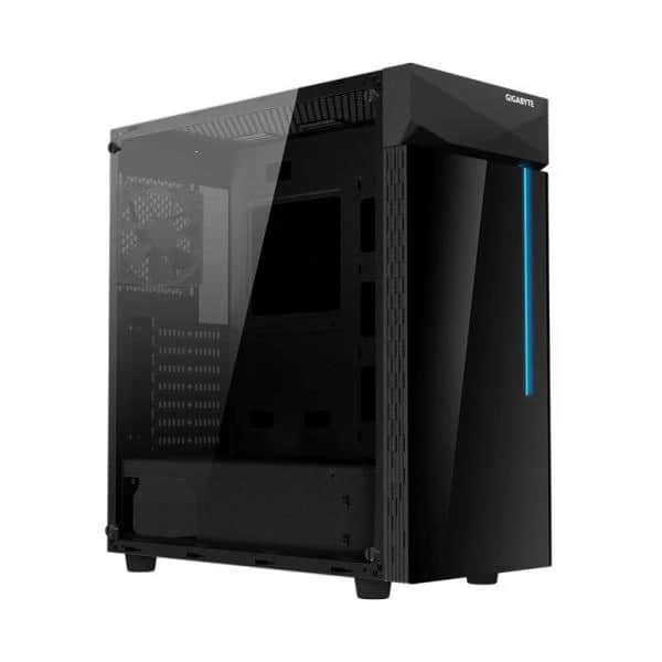 Gigabyte C200G Glass (ATX) Mid Tower Black Cabinet with Temper Glass Side Panel