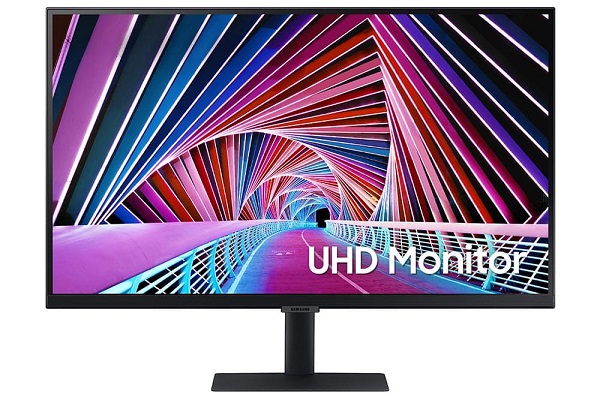 Samsung 32-inch 4K UHD 60Hz 5ms IPS Borderless Monitor (LS32A700NWWXXL) with HDR10 Support