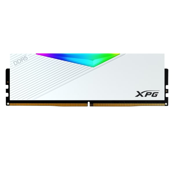 Adata XPG Lancer White RGB 16GB (16GB x 1) 5600MHz DDR5 Desktop Memory (White)