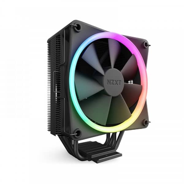 NZXT T120 RGB CPU Air Cooler with 120mm PWM Fan (Black)