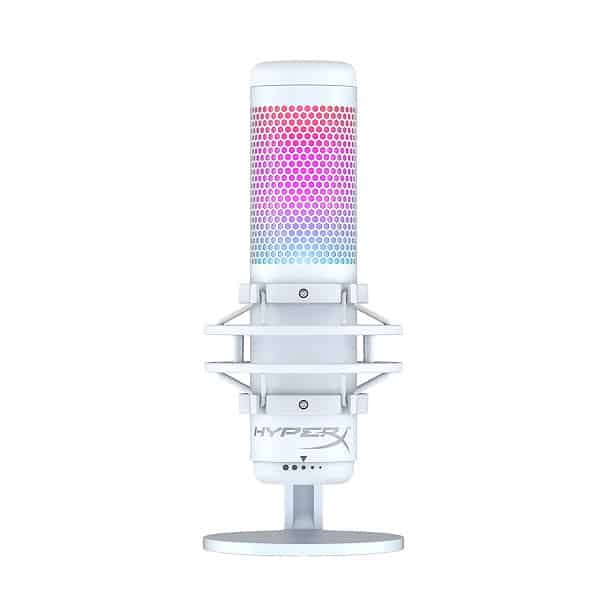 HyperX QuadCast S White RGB USB Condenser Microphone