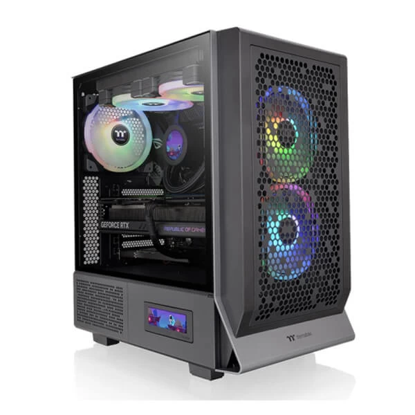 Thermaltake Ceres 300 TG ARGB E-ATX Mid-Tower Gaming Cabinet (Black)