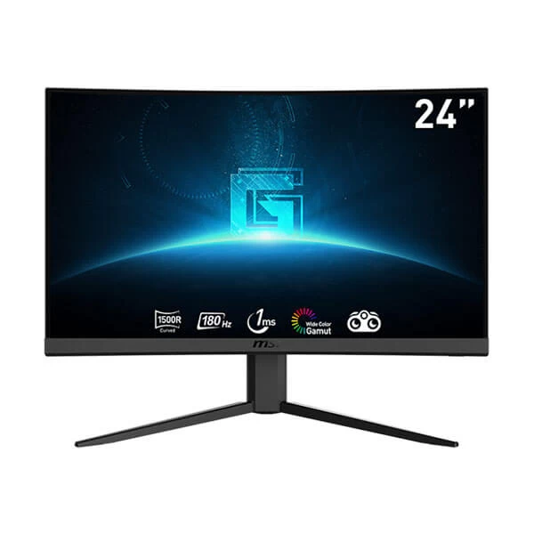 MSI G24C4 E2 24-Inch FHD 180hz 1ms Curved VA Panel Gaming Monitor