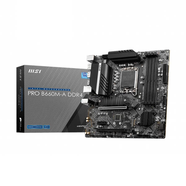 Msi Pro B660M-A DDR4 12th Gen Intel LGA 1700 Motherboard