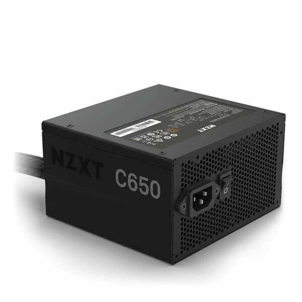 NZXT C650 650 Watt 80 Plus Bronze Certified ATX Power Supply