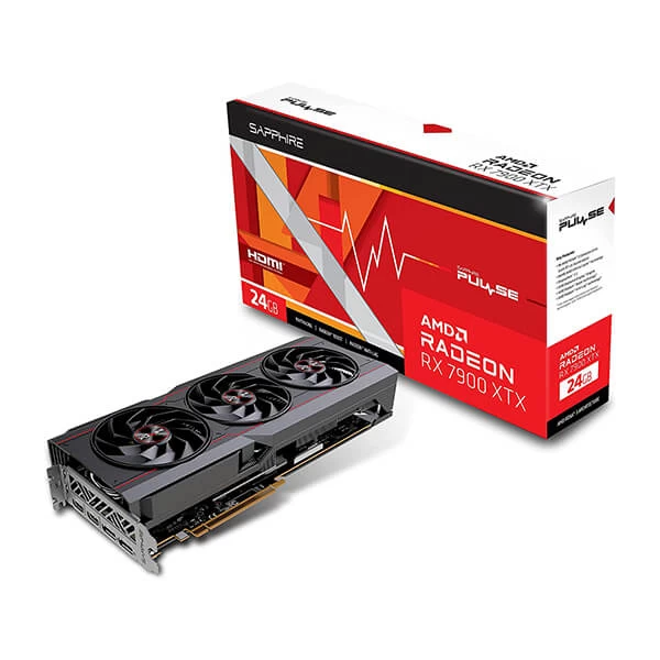 Sapphire Pulse Radeon RX 7900XTX 24GB GDDR6 Graphics Card