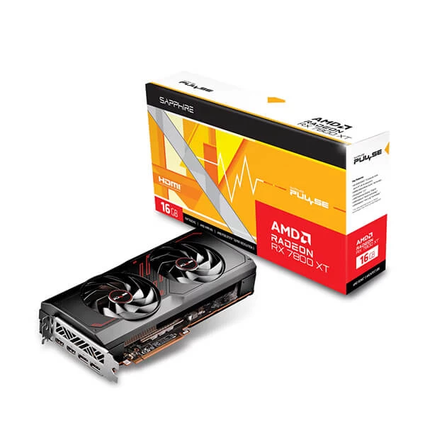 Sapphire Pulse Radeon RX 7800XT 16GB GDDR6 Graphics Card