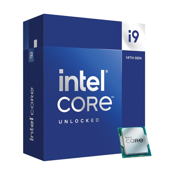 Intel Core i9-14900K 14th Gen 24-Core (8P+16E) LGA 1700 desktop processor with Intel UHD 770 graphics