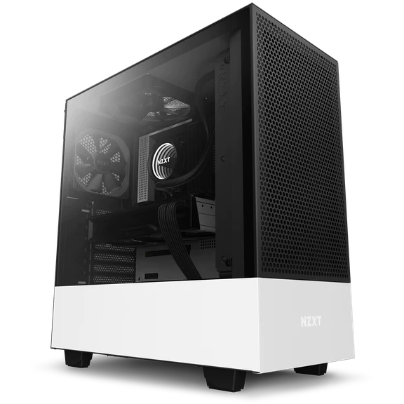 NZXT H510 Flow Compact Mid-Tower Cabinet White (CA-H52FW-01)