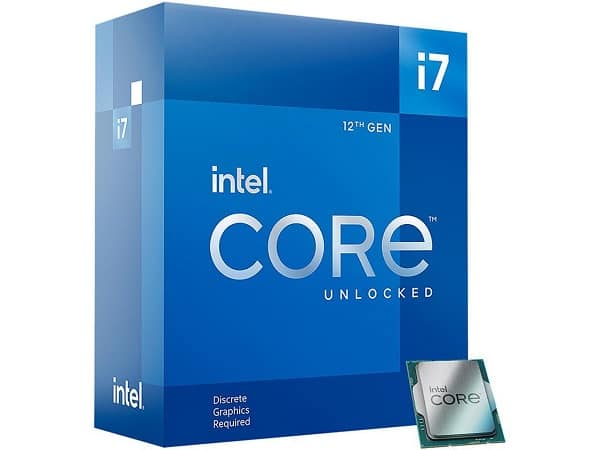 Intel Core I7-12700KF 12th Gen Alder Lake 12 Core LGA1700 Desktop Processor