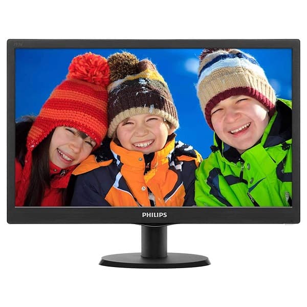 PHILIPS 193V5LHSB2/94 18.5-Inch 1366 X 768 Pixels 60hz 5ms Smart Control LCD Monitor with HDMI and VGA Port