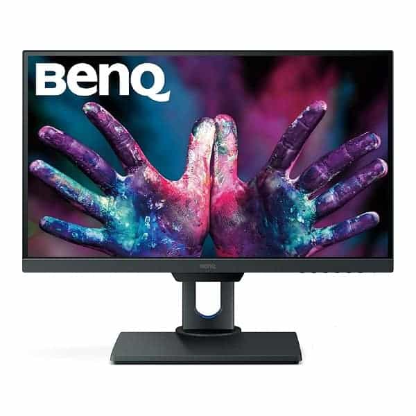 BenQ PD2500Q 25 Inch 60Hz 2K QHD 100% sRGB IPS Flicker-Free HDMI Designer Monitor