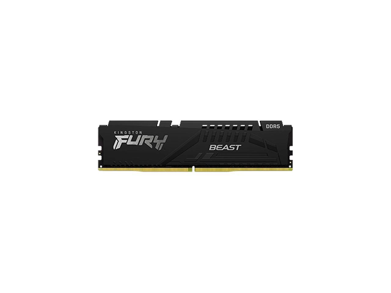 Kingston Fury Beast 16GB DDR5 4800MHz Desktop RAM (1 x 16GB)