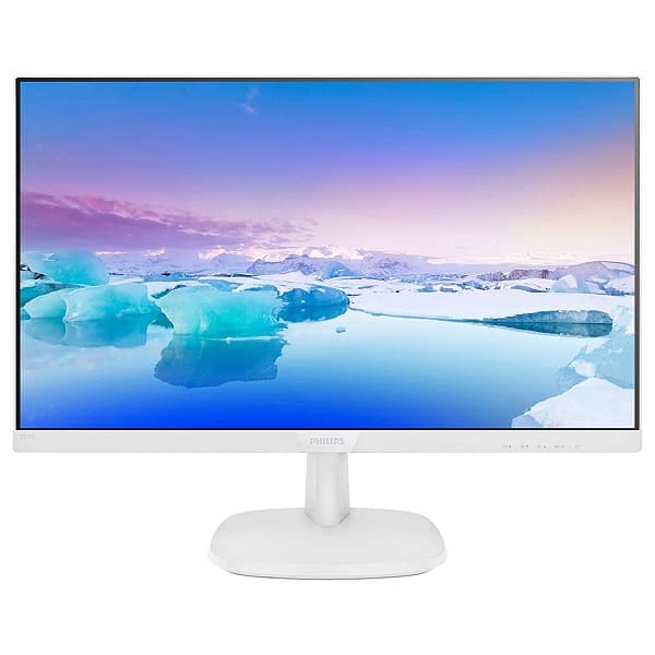 PHILIPS 223V7QHAW/94 White 22-Inch 1080P 75hz 4ms Smart Control IPS Monitor with HDMI and VGA Port