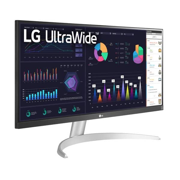 LG 29WQ600-W 29-Inch FHD Ultrawide IPS 100Hz 5ms Monitor with AMD FreeSync, HDR10, and USB Type-C (White)