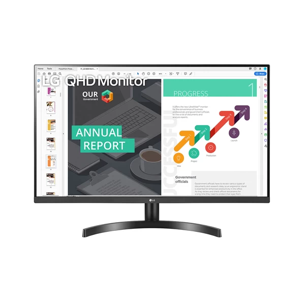 LG 32QN600 32-Inch 2K QHD IPS 75Hz 5ms Borderless Monitor